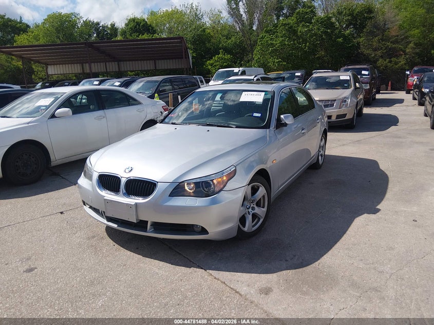 2006 BMW 525I VIN: WBANE53536CK78892 Lot: 44781488