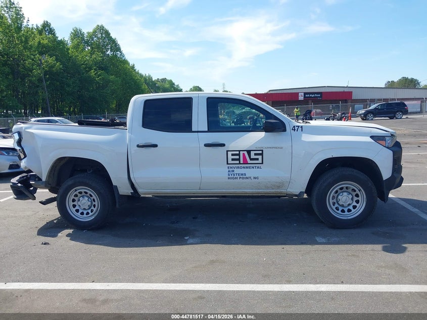 2025 Chevrolet Colorado 2Wd Wt VIN: 1GCPSBEK3S1136649 Lot: 44781517