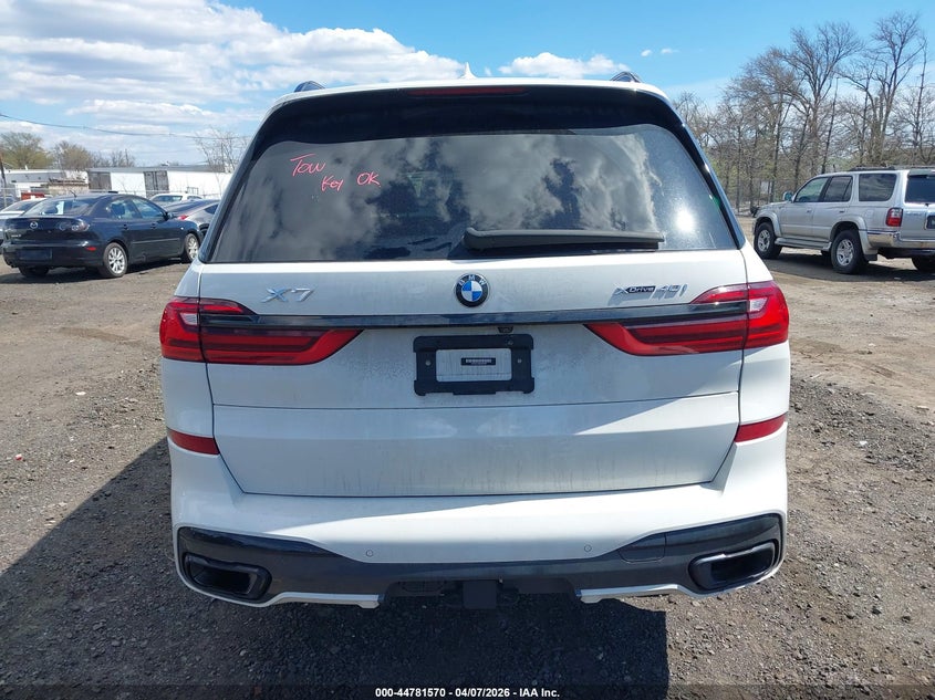 2022 BMW X7 xDrive40I VIN: 5UXCW2C06N9M03095 Lot: 44781570