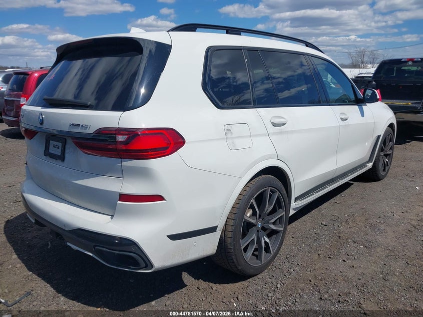 2022 BMW X7 xDrive40I VIN: 5UXCW2C06N9M03095 Lot: 44781570
