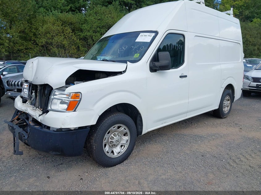 Vin: 1n6bf0ly7kn811077, lot: 45278962, nissan nv 2500 s/2500 sv/2500 sl 20192