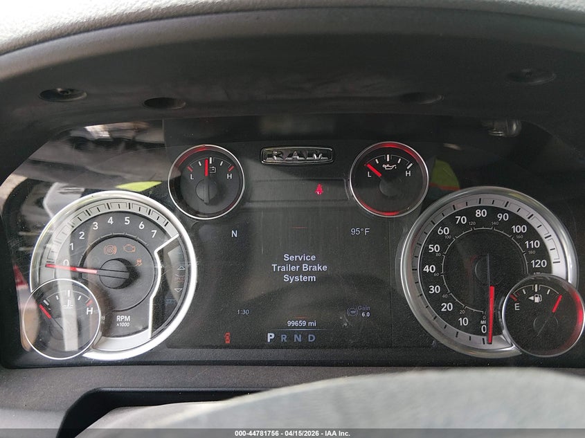 2017 Ram 1500 Slt VIN: 1C6RR7LT6HS782663 Lot: 44781756