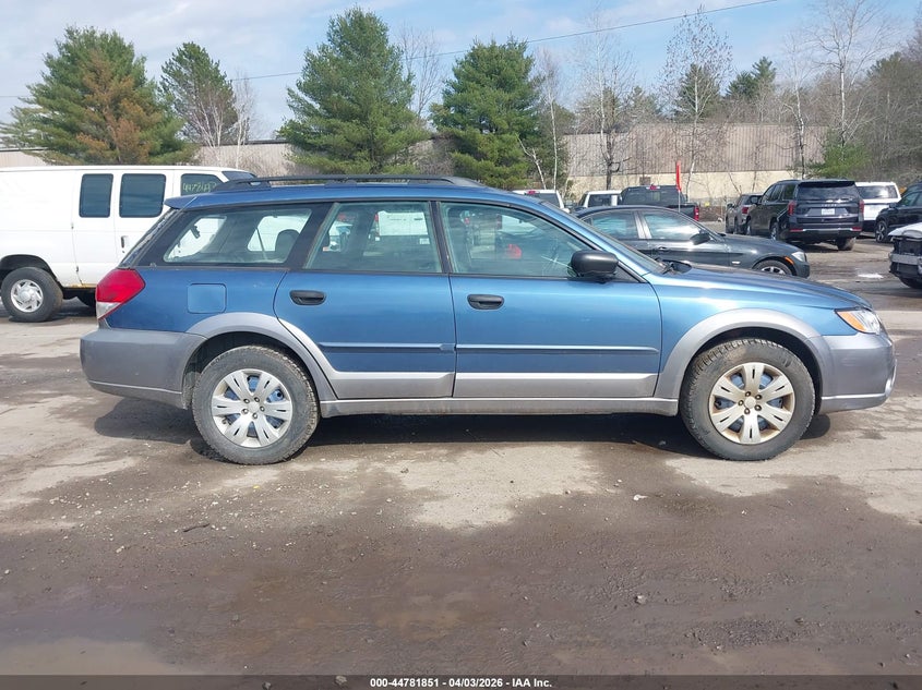 2008 Subaru Outback VIN: 4S4BP60CX87362336 Lot: 44781851