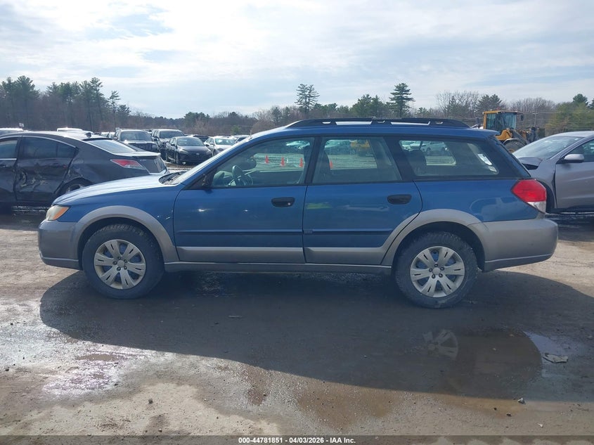 2008 Subaru Outback VIN: 4S4BP60CX87362336 Lot: 44781851