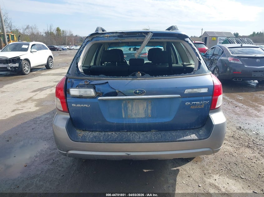 2008 Subaru Outback VIN: 4S4BP60CX87362336 Lot: 44781851
