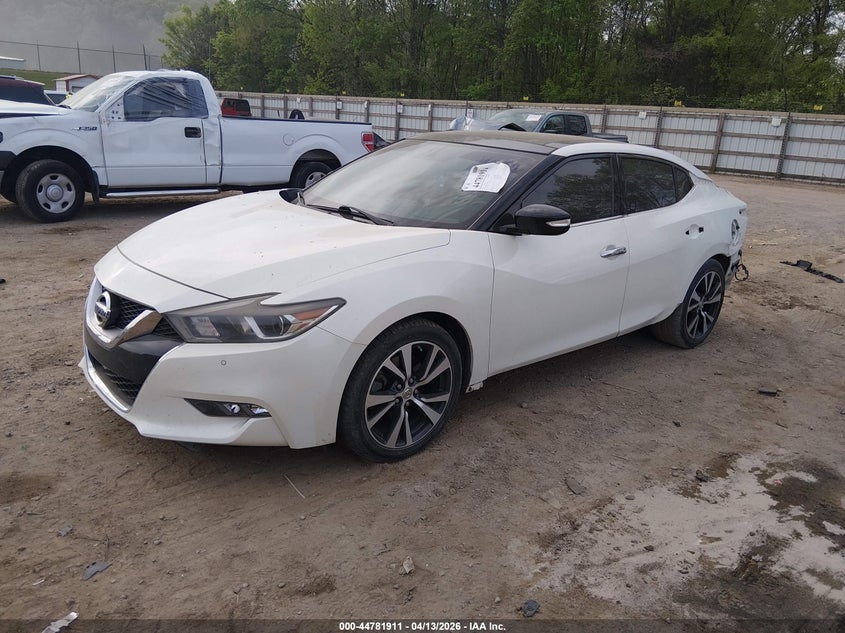 2017 Nissan Maxima 3.5 3.5 Sl white Lot 111044781911 Vin 1N4AA6AP8HC378664