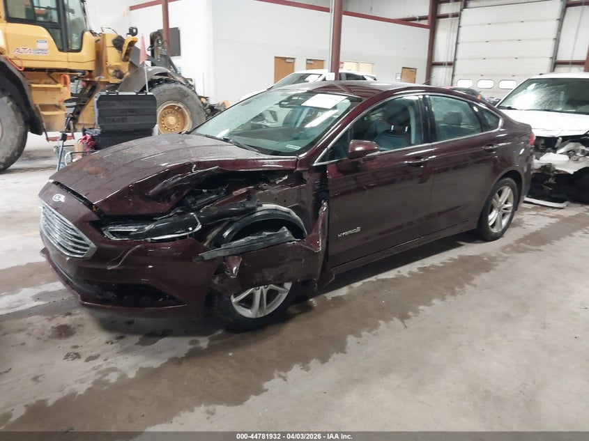 VIN 3FA6P0LU0JR272799 2018 FORD FUSION HYBRID SE