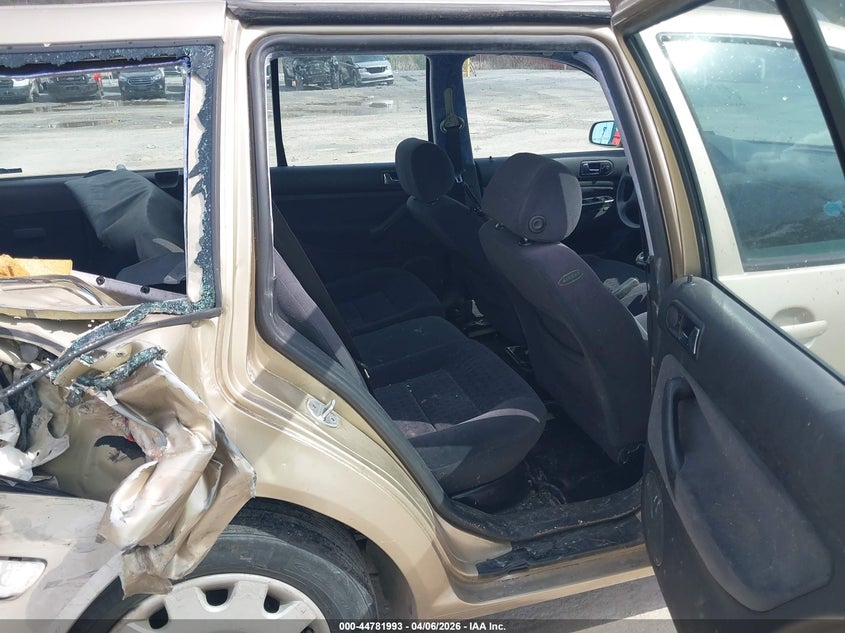 2001 Volkswagen Jetta Gls VIN: WVWSK61J21W629772 Lot: 44781993