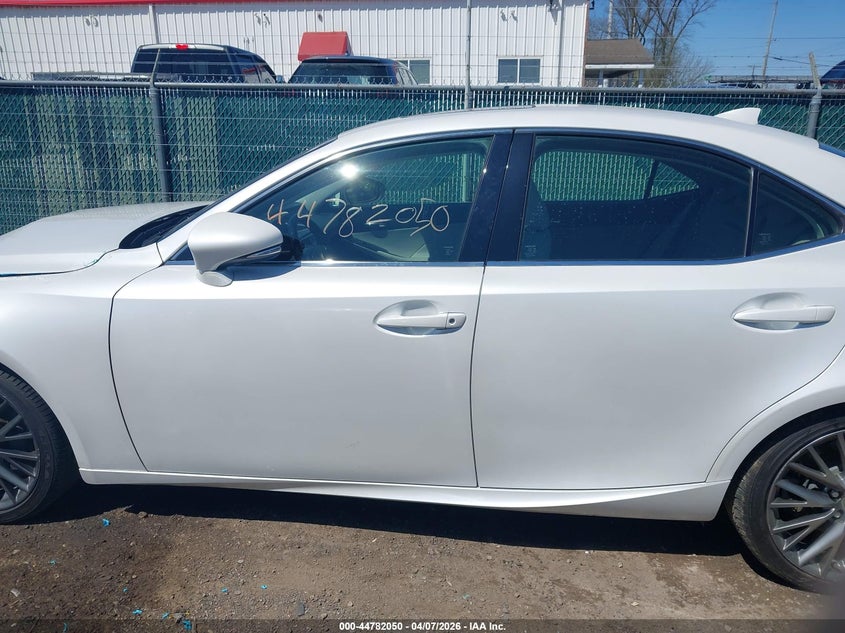 2016 Lexus Is 3.5 Is 300 white Lot 111044782050 Vin JTHCM1D22G5014352