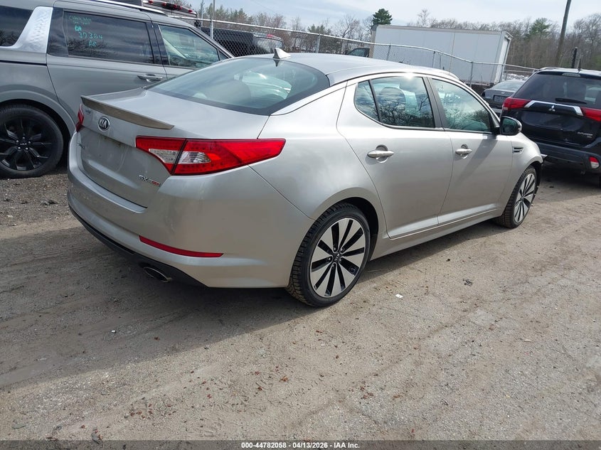 2013 Kia Optima 2.0 Sx silver Lot 111044782058 Vin 5XXGR4A63DG134536