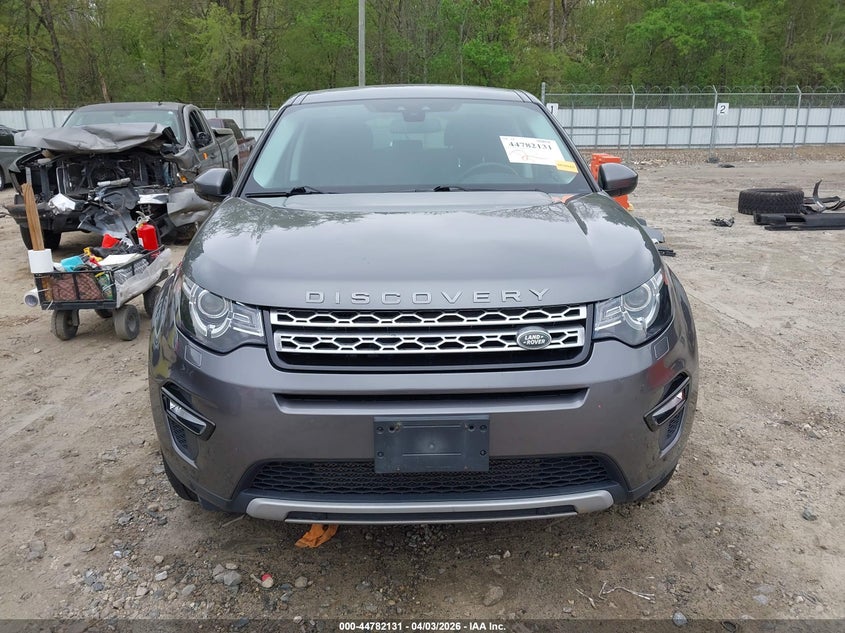 2016 Land Rover Discovery Sport Hse VIN: SALCR2BG9GH633366 Lot: 44782131