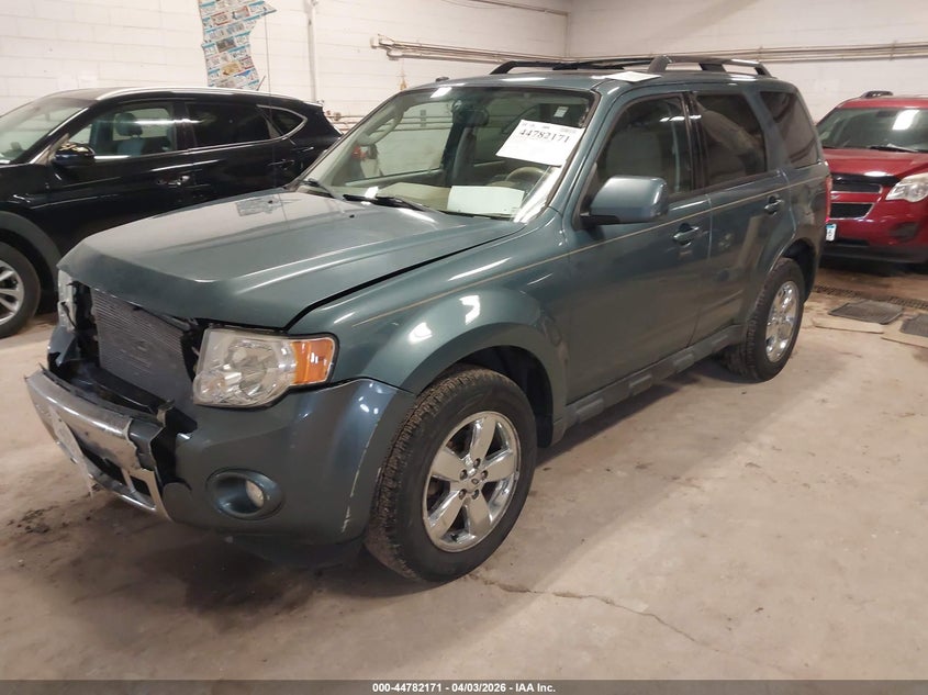 Vin: 1fmcu0eg2bkb52291, lot: 45279429, ford escape limited 20112