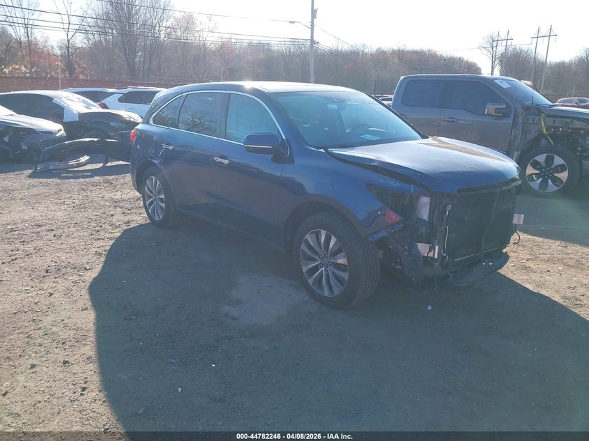 2016 Acura Mdx Technology Acurawatch Plus Packages/Technology Package