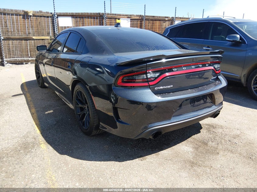 2016 Dodge Charger 6.2 Srt Hellcat black Lot 111044782338 Vin 2C3CDXL90GH280565