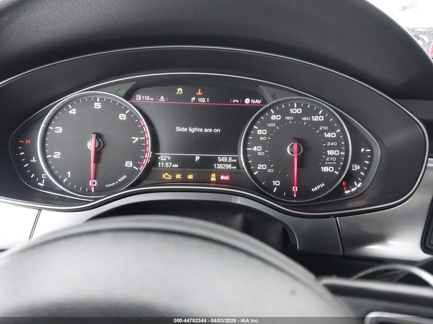 2012 Audi A7 Premium VIN: WAUSGAFC4CN015035 Lot: 44782344