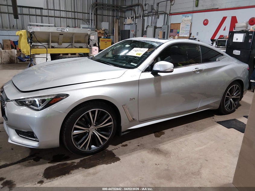 2018 Infiniti Q60 3.0T Luxe VIN: JN1EV7EL2JM391295 Lot: 44782442