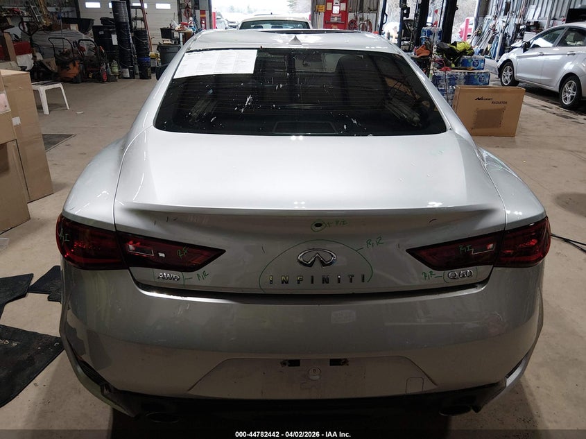 2018 Infiniti Q60 3.0T Luxe VIN: JN1EV7EL2JM391295 Lot: 44782442