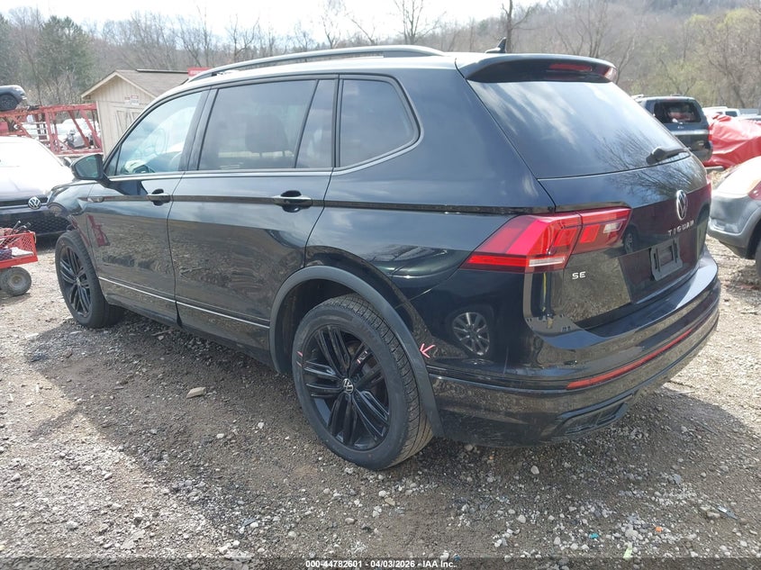 2022 Volkswagen Tiguan 2.0T Se R-Line Black