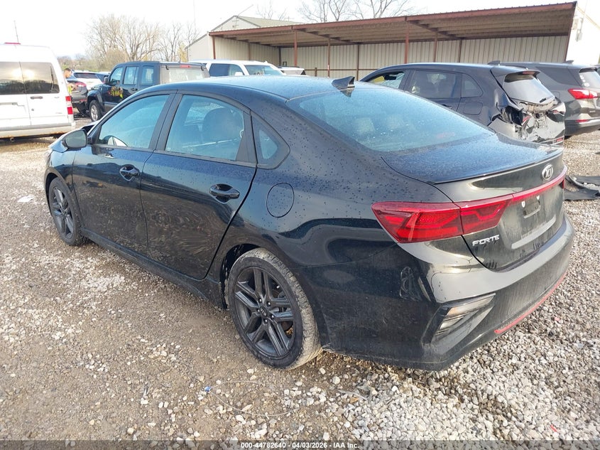 Vin: 3kpf34ad7me356856, lot: 45279898, kia forte gt-line 20213