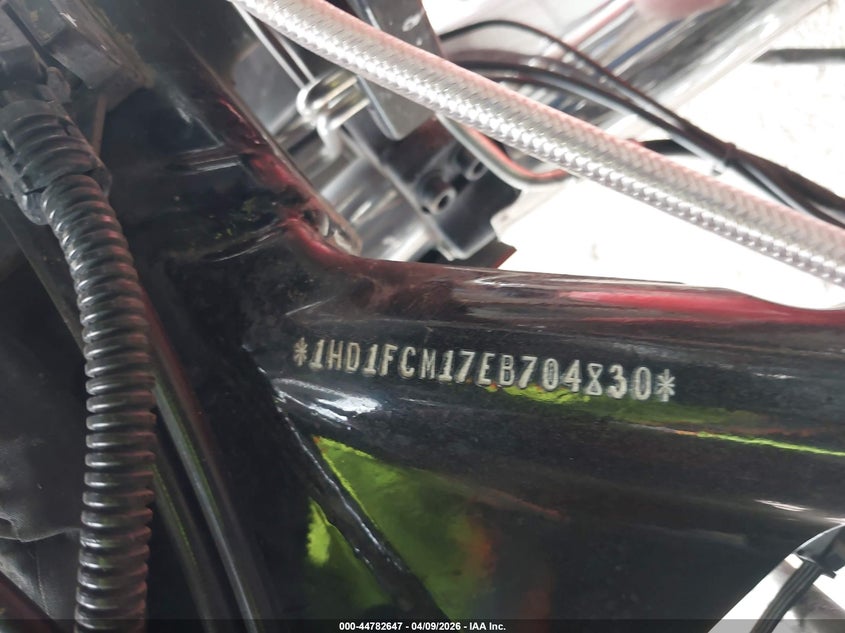 2014 Harley-Davidson Flhtcu Ultra Classic Electra Gld VIN: 1HD1FCM17EB704830 Lot: 44782647