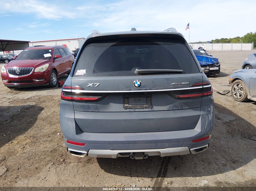 2024 BMW X7 xDrive40I VIN: 5UX23EM07R9U83873 Lot: 44782712