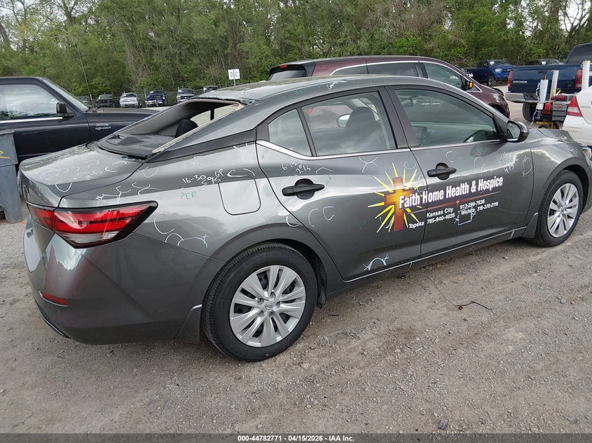 2025 Nissan Sentra S VIN: 3N1AB8BV5SY271346 Lot: 44782771