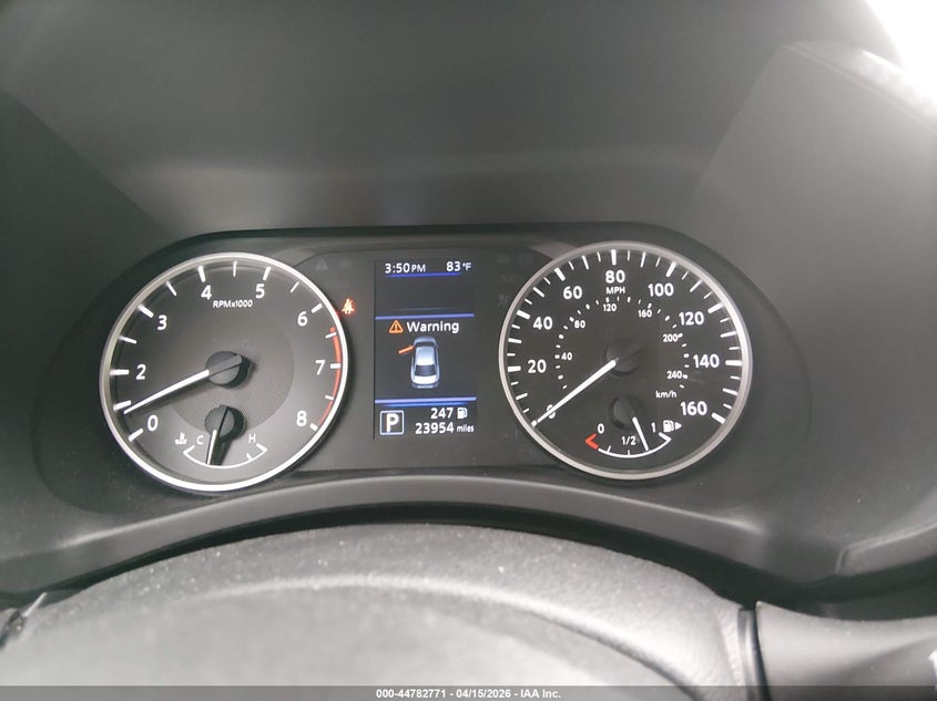 2025 Nissan Sentra S VIN: 3N1AB8BV5SY271346 Lot: 44782771