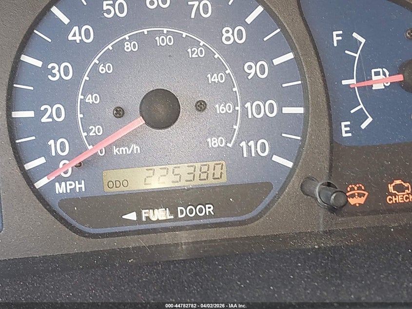 2002 Toyota Sienna Le VIN: 4T3ZF13C12U441748 Lot: 44782782