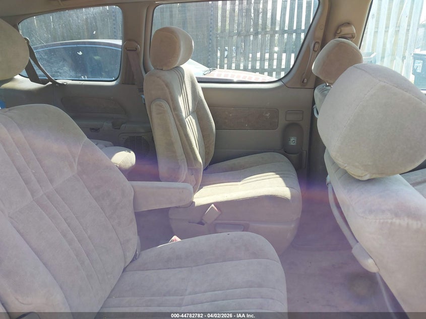 2002 Toyota Sienna Le VIN: 4T3ZF13C12U441748 Lot: 44782782