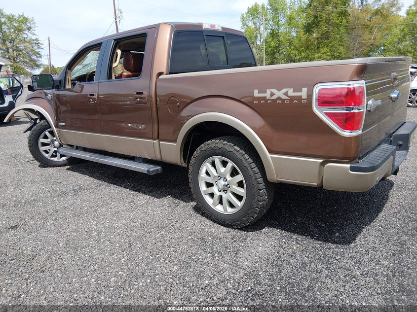 2012 Ford F-150 3.5 King Ranch brown Lot 111044782818 Vin 1FTFW1ETXCKD76554