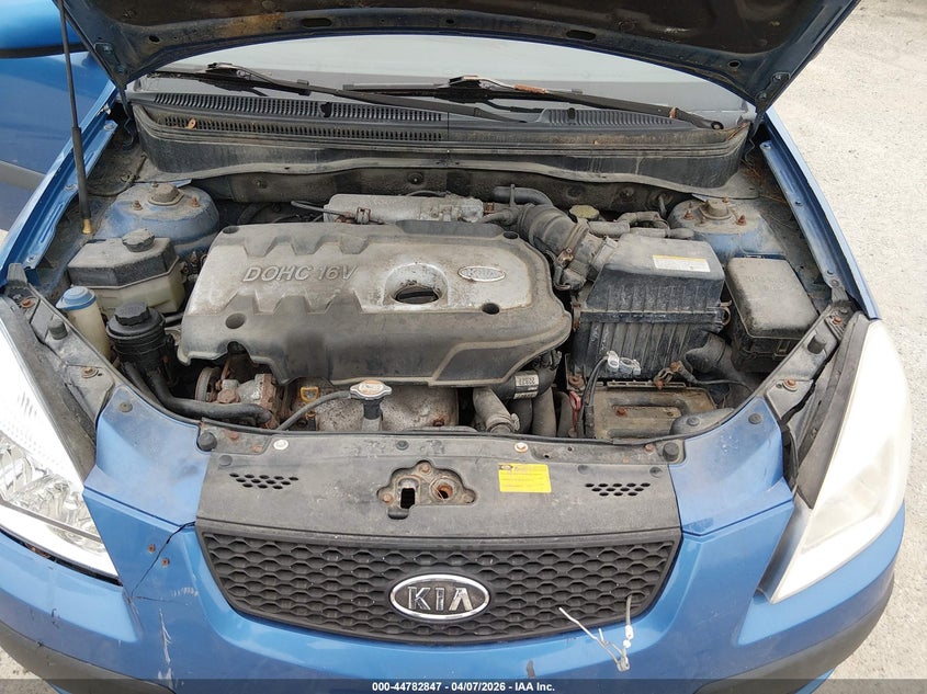 2006 Kia Rio Lx VIN: KNADE123366074600 Lot: 44782847