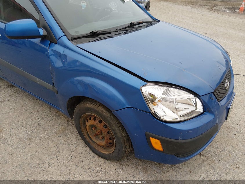 2006 Kia Rio Lx VIN: KNADE123366074600 Lot: 44782847