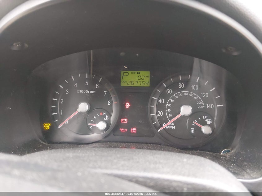 2006 Kia Rio Lx VIN: KNADE123366074600 Lot: 44782847