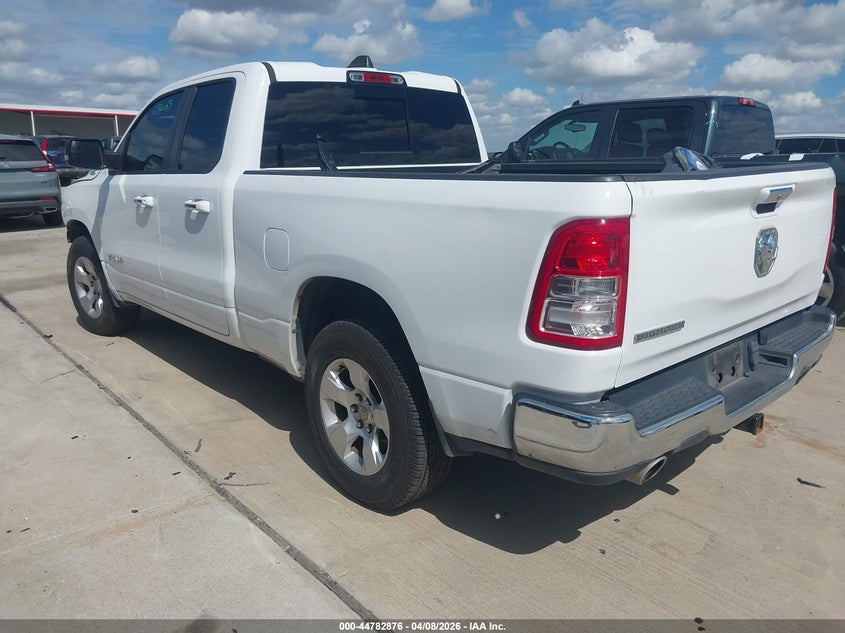 Vin: 1c6rrebt3ln194460, lot: 45280134, ram 1500 big horn  4x2 6'4 box 20203