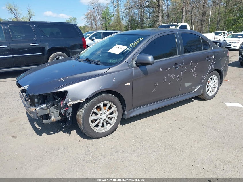 Vin: ja32u2fu0bu008516, lot: 45280176, mitsubishi lancer es 20112