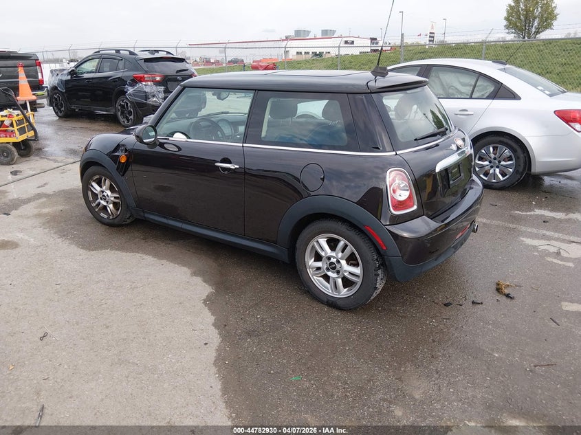 Vin: wmwsu3c51dt677551, lot: 45280188, mini hardtop cooper 20133