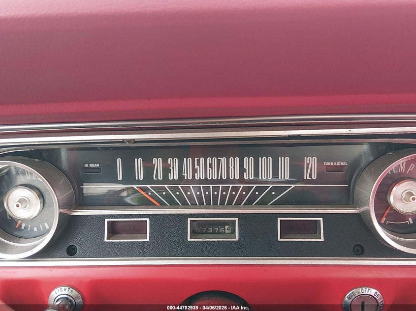 1965 Ford Mustang VIN: 5F07C390315 Lot: 44782939