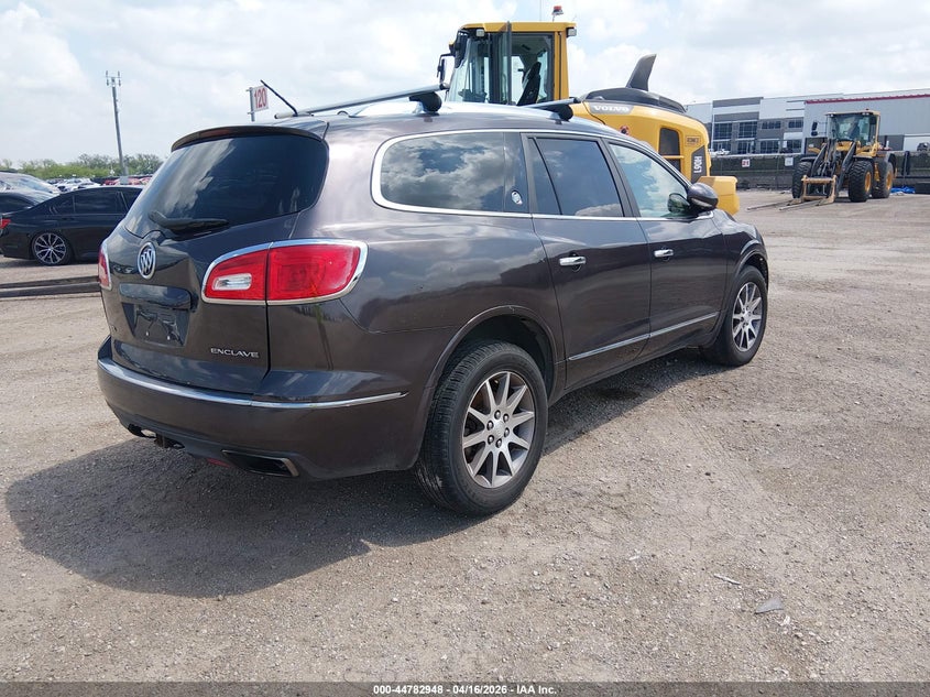 Vin: 5gakrbkd8fj124368, lot: 45280206, buick enclave leather 20154