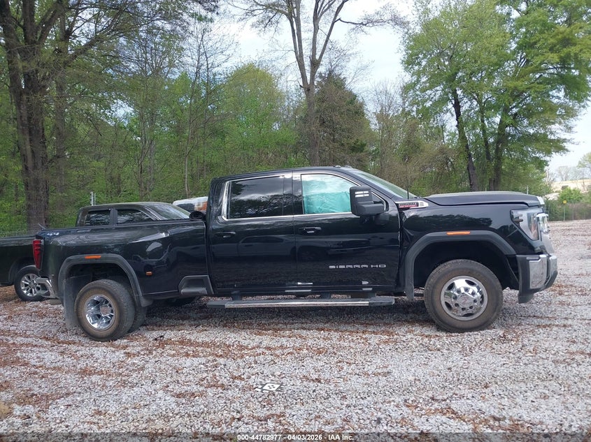 2024 Gmc SIERRA 3500Hd 4Wd Long Bed Sle black Lot 111044782977 Vin 1GT49TEY2RF374059
