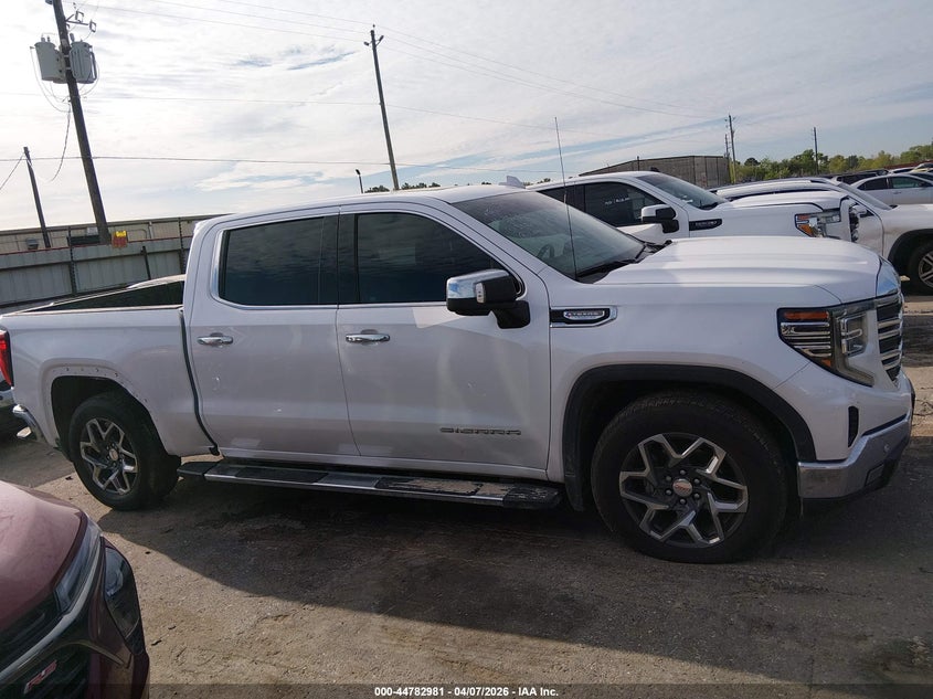 2024 Gmc SIERRA 5.3 1500 2Wd Short Box Slt white Lot 111044782981 Vin 3GTPHDED7RG128089