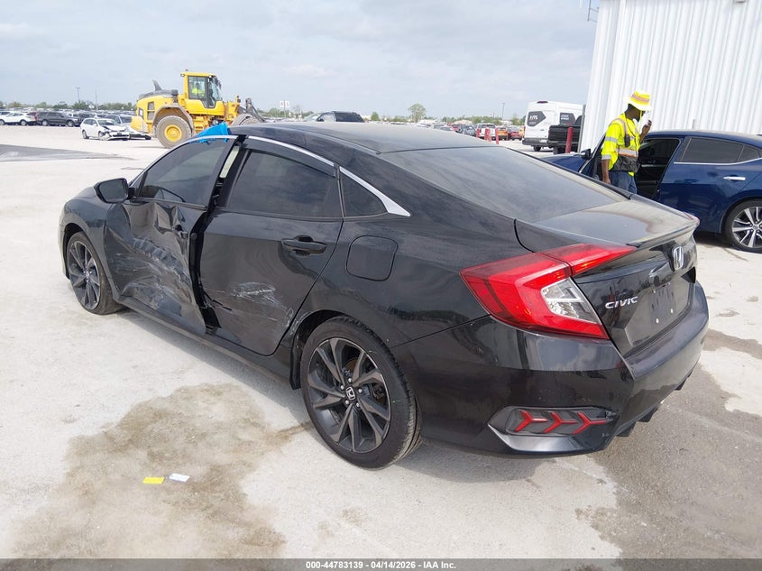 VIN 19XFC2F85KE017025 2019 HONDA CIVIC SPORT