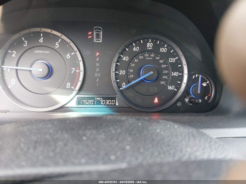 2012 Honda Crosstour Ex VIN: 5J6TF1H30CL004708 Lot: 44783151