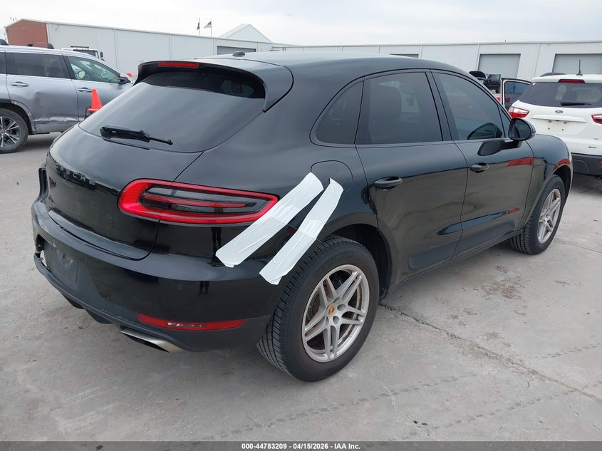 2018 Porsche Macan 2.0 Black Lot 111044783209 Vin WP1AA2A57JLB11215