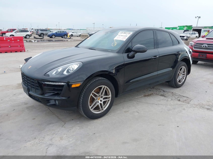 2018 Porsche Macan 2.0 Black Lot 111044783209 Vin WP1AA2A57JLB11215