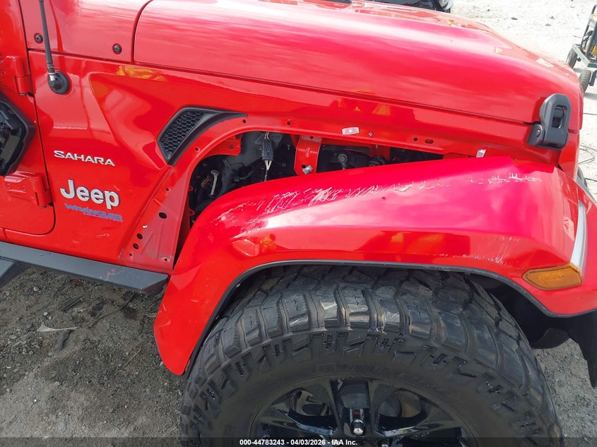2022 Jeep Wrangler 4Xe Unlimited Sahara 4X4 VIN: 1C4JJXP66NW214077 Lot: 44783243