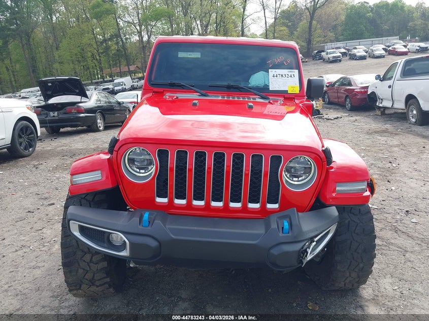 2022 Jeep Wrangler 4Xe Unlimited Sahara 4X4 VIN: 1C4JJXP66NW214077 Lot: 44783243