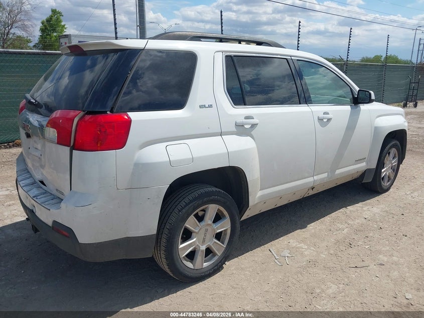 2GKFLTEK8C6363854 2012 Gmc Terrain 2.4 Sle-2 White