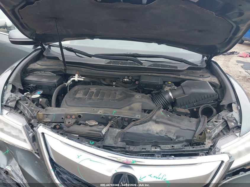 2014 Acura Mdx Technology Package VIN: 5FRYD4H46EB046347 Lot: 44783346