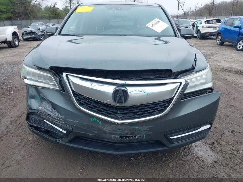 2014 Acura Mdx Technology Package VIN: 5FRYD4H46EB046347 Lot: 44783346