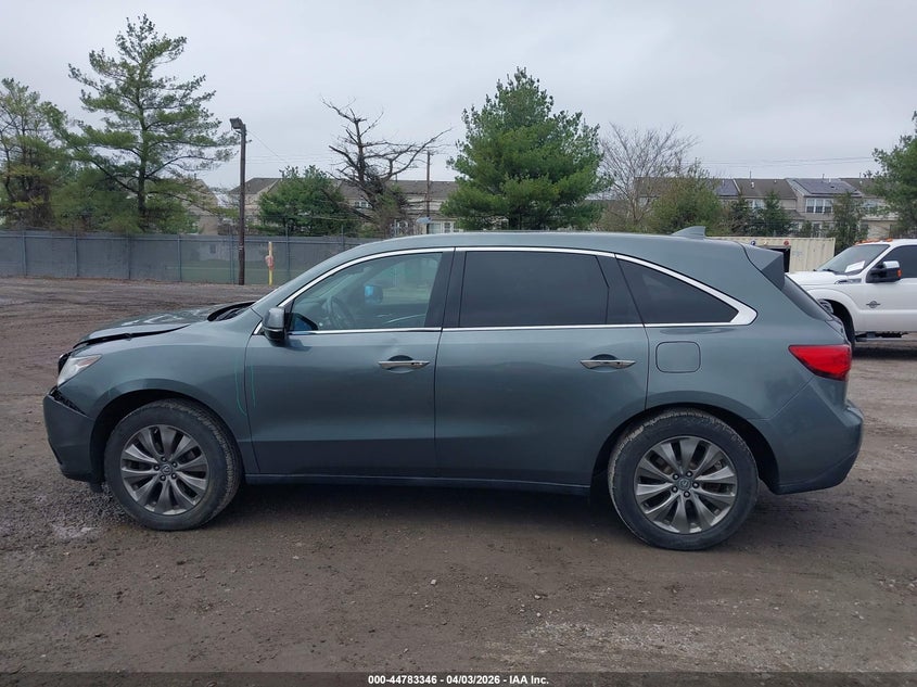 2014 Acura Mdx Technology Package VIN: 5FRYD4H46EB046347 Lot: 44783346